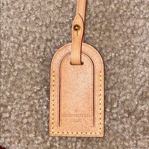 Louis Vuitton luggage tag